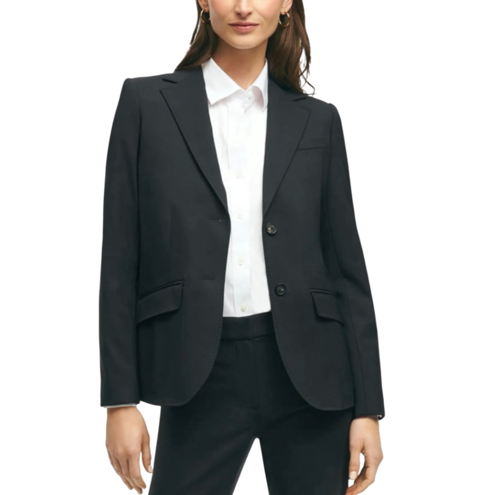 Brooks Brothers Two-Button Single Breasted Classic Tailored Black Blazer Suit 12 - Picture 4 of 12